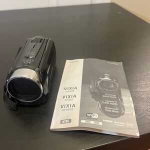 Canon Vixia HF R400 HD Camcorder Black 32x Optical Zoom 53x Advanced Zoom Tested
